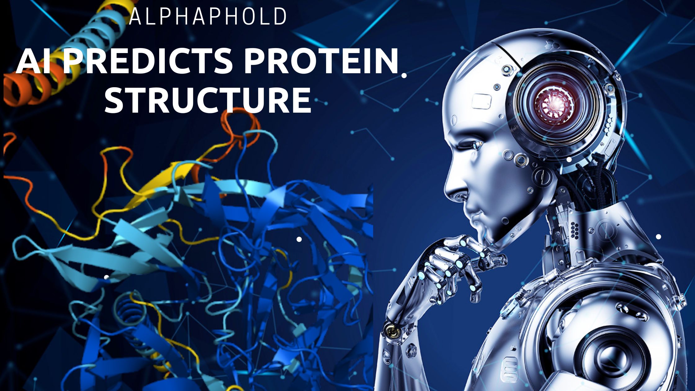 AI in protein structure prediction with Alphafold