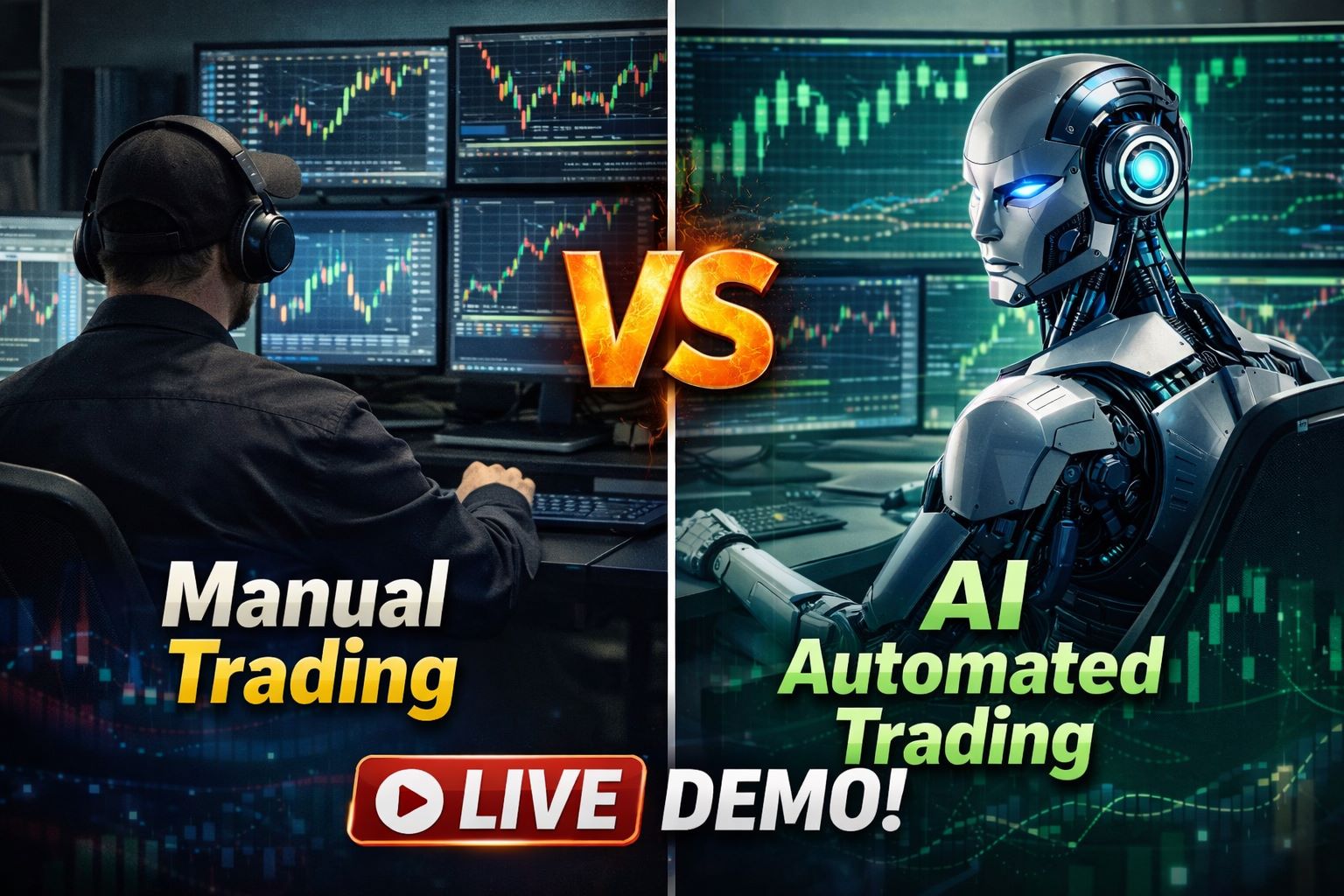 manual trading via ai automated trading